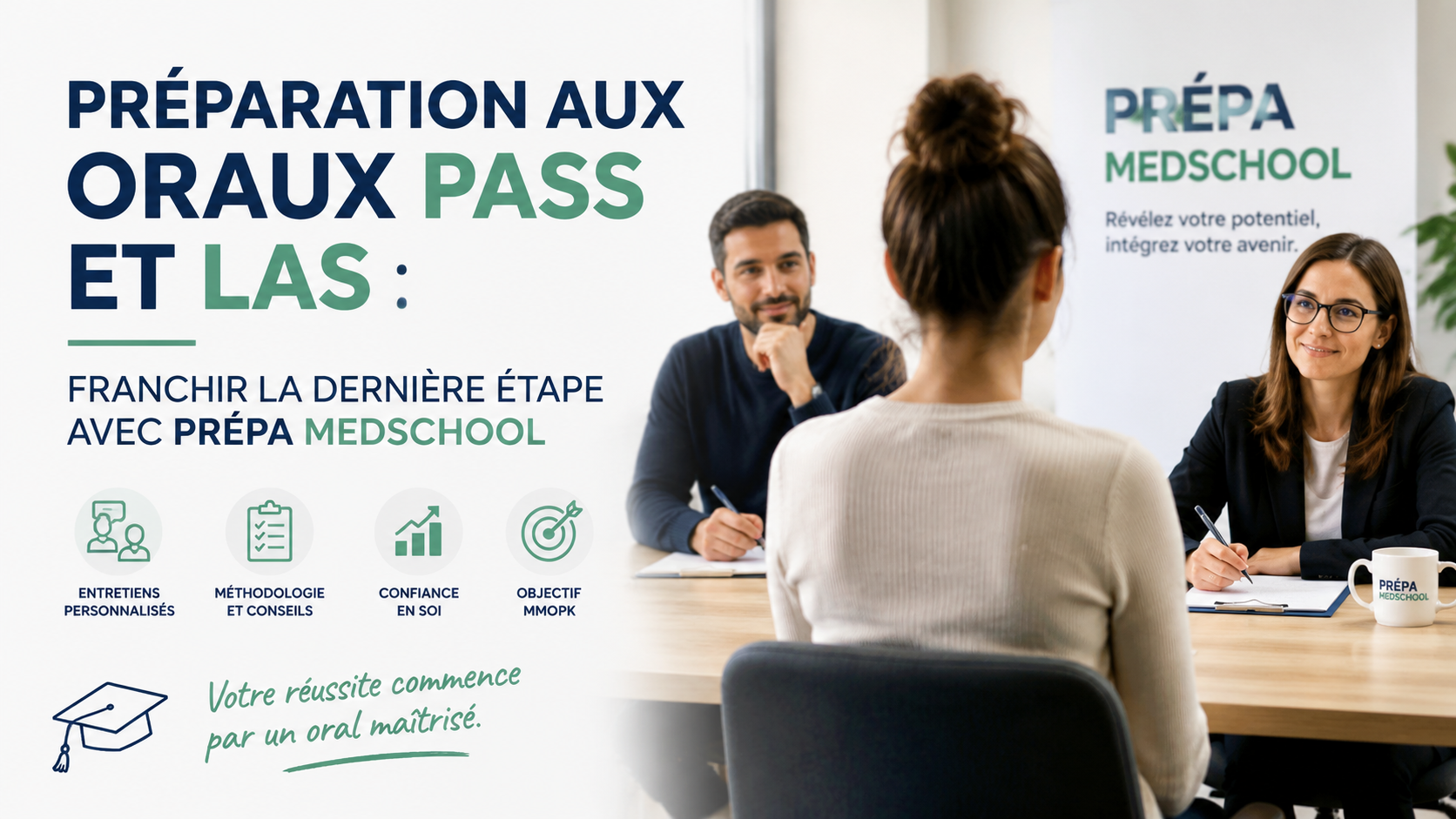 Préparation aux oraux PASS et LAS : franchir la dernière étape avec Prépa MedSchool